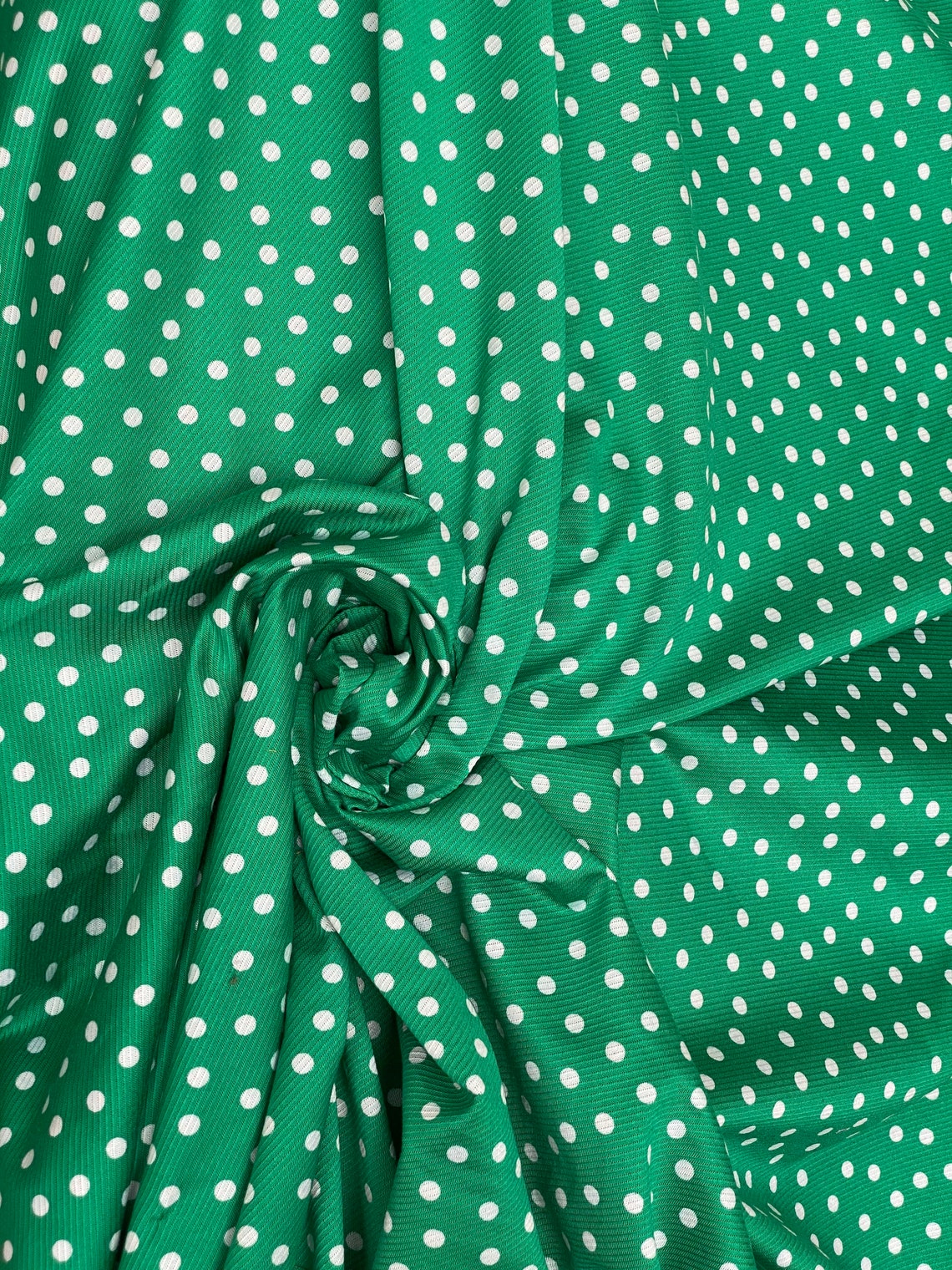 Cotton Jersey Fabric Polka Dot Jersey Etsy