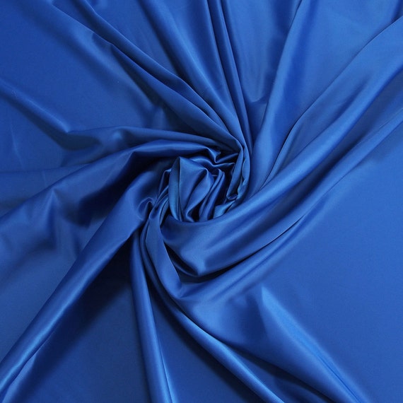 Polyester satin fabric poly spandex heavy Duchess satin dull Etsy