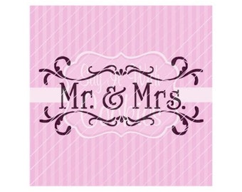 mr mrs stencils etsy