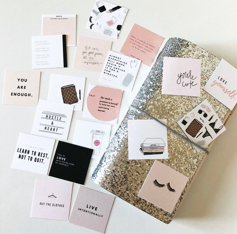 PDF Fileself Care Planner Cards the Planner Spot Etsy