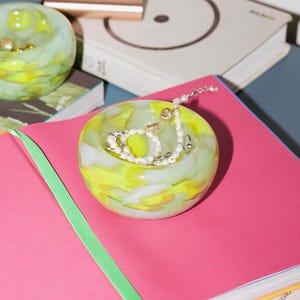 Glass Blown Sprite Nest Bowl