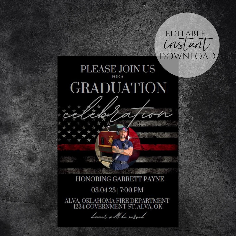Fire Graduation. Party - Etsy
