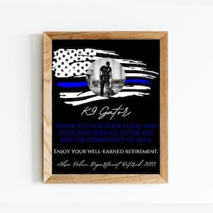 Police Retirement Welcome Sign Template, Police Thank You Sign for ...