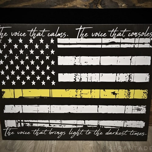 Dispatcher Thin Gold Line Keepsake Box - Etsy