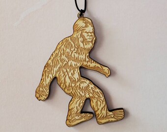 Bigfoot Car Charm Car Accent bigfoot Charm bigfoot Rear View Mirror Car accessory yeti charm rear view hang Bigfoot mirror yeti present