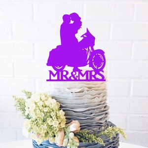motorcycle wedding cake topper, motorcycle cake, motorcycle topper, biker wedding, biker topper, biker cake, motorcycle couple, ride with me