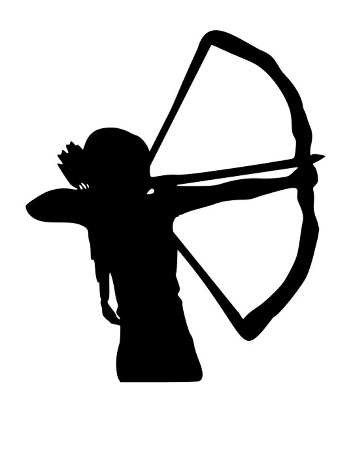Girl Hunter Girl Archer Girl Bow Birthday Cake Topper Etsy