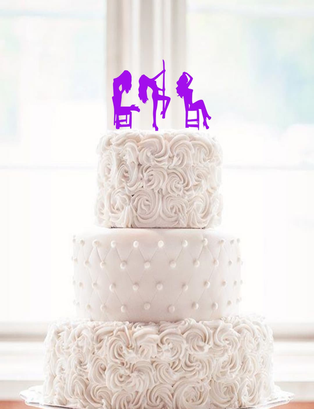 Exotic Dancer Cake Topper Stripper Cake Topper Groom Cake Etsy