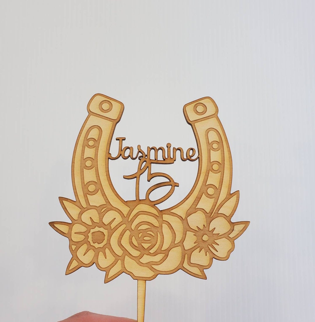 Horseshoe Cake Topper main image 0