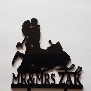 Snow Wedding Cake Topper, Snow Topper, Snow Cake, Snow Name, Wedding ...