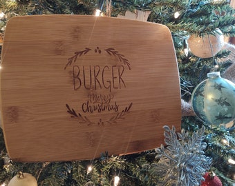 14 x Cutting Board Laser Engraved Custom Bamboo | Personalized Christmas Gift | Wedding Gift for the Couple | Grandma's Recipe