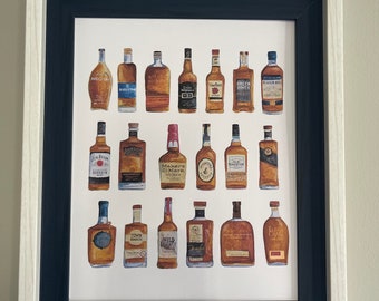 Kentucky Bourbon Collection Art