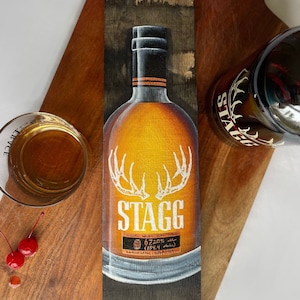 Hand Painted Bourbon Barrel Stave (STAGG)