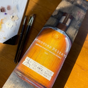 Hand Painted Bourbon Barrel Stave (Woodford Reserve)