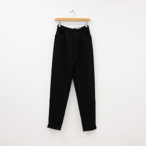 Vintage Sportmax Designer Wool Cigarette Trousers