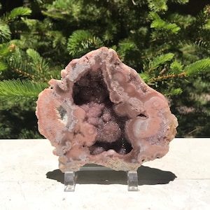 Rose Amethyst Plate