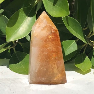 Translucent Citrine Point