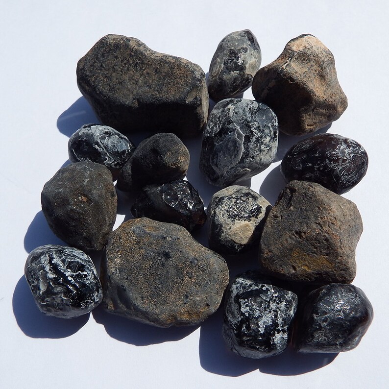 Volcanic glass Obsidian Crystal 1 total Natural raw rough | Etsy