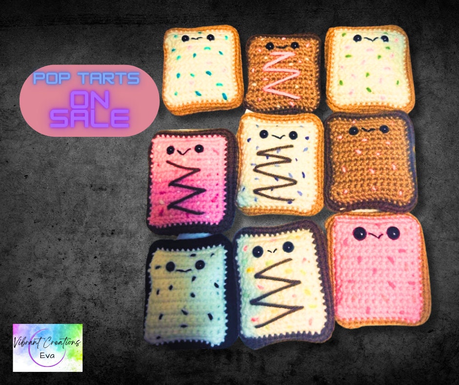 Crochet Pop Tart Etsy