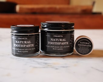 Aktivkohle Bentonit Manuka Natürliche Zahnpasta