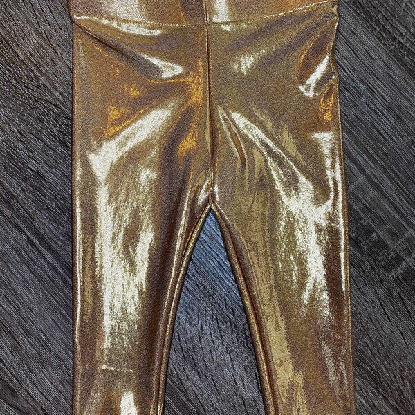 Gold Baby Leggings Etsy