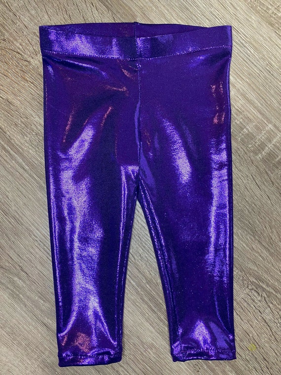 Baby metallic cheap leggings