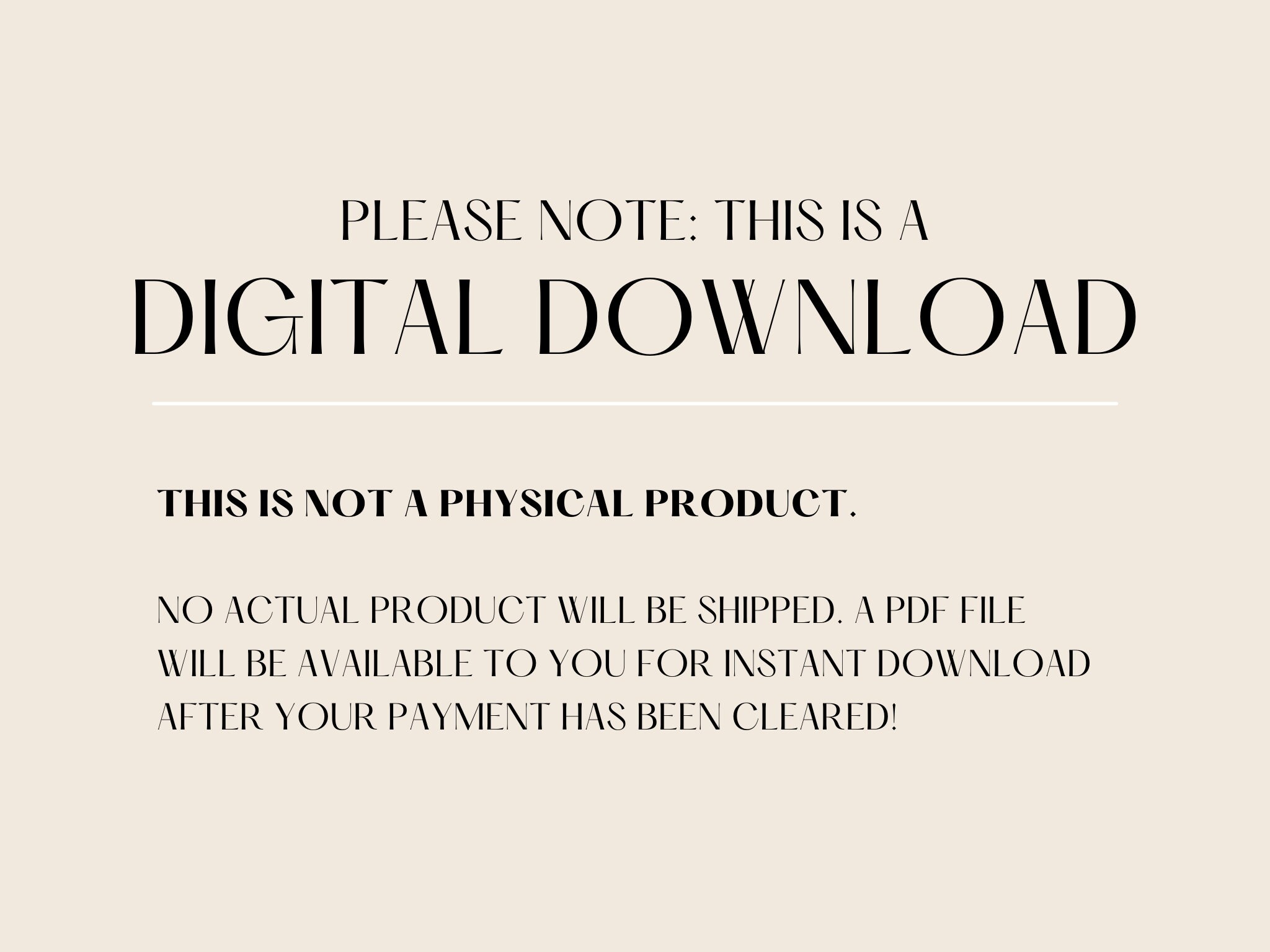 Personal Budget Printable | Instant Download Worksheet | Financial ...