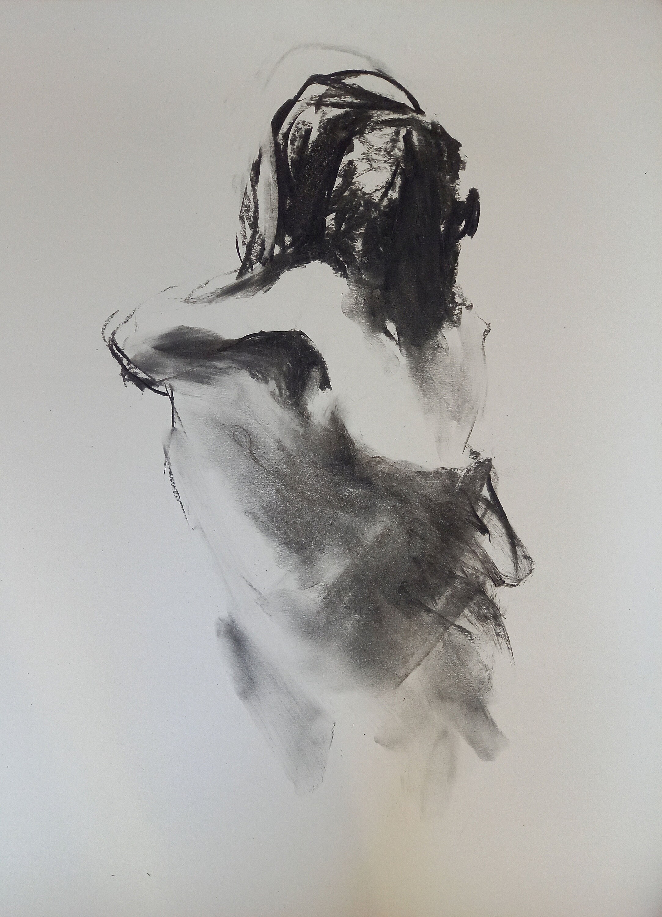 Lovers Drawing Black and White Lovers Embrace Bedroom Art Etsy