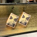 Book Earrings, Emma, Emma Earrings, Jane Austen Earrings, Jane Austen, Book Charm Earrings, Classic Literature Earrings