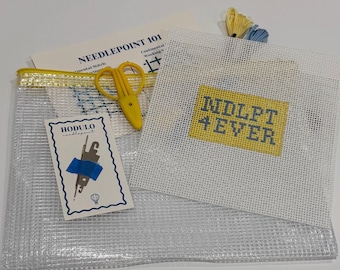 Needlepoint Beginner Canvas Kit Ndlpt 4 Ever