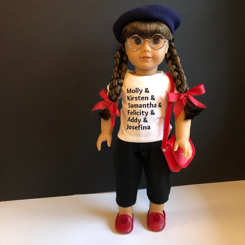 18 Doll Shirt Custom Doll Shirt American Girl Doll Etsy