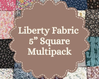 Liberty stof 5" vierkanten multiverpakking