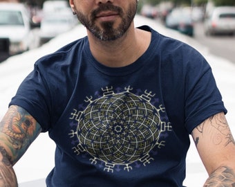 Vortex Men T-shirt, Vortex Shirt for Men, Psychedelic Vortex Mens Shirt, Vortex Tee for Men, Psy Vortex Shirt.