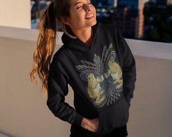 Bufo Alvarius Unisex Hoodie - Made to order - Choice of Colours