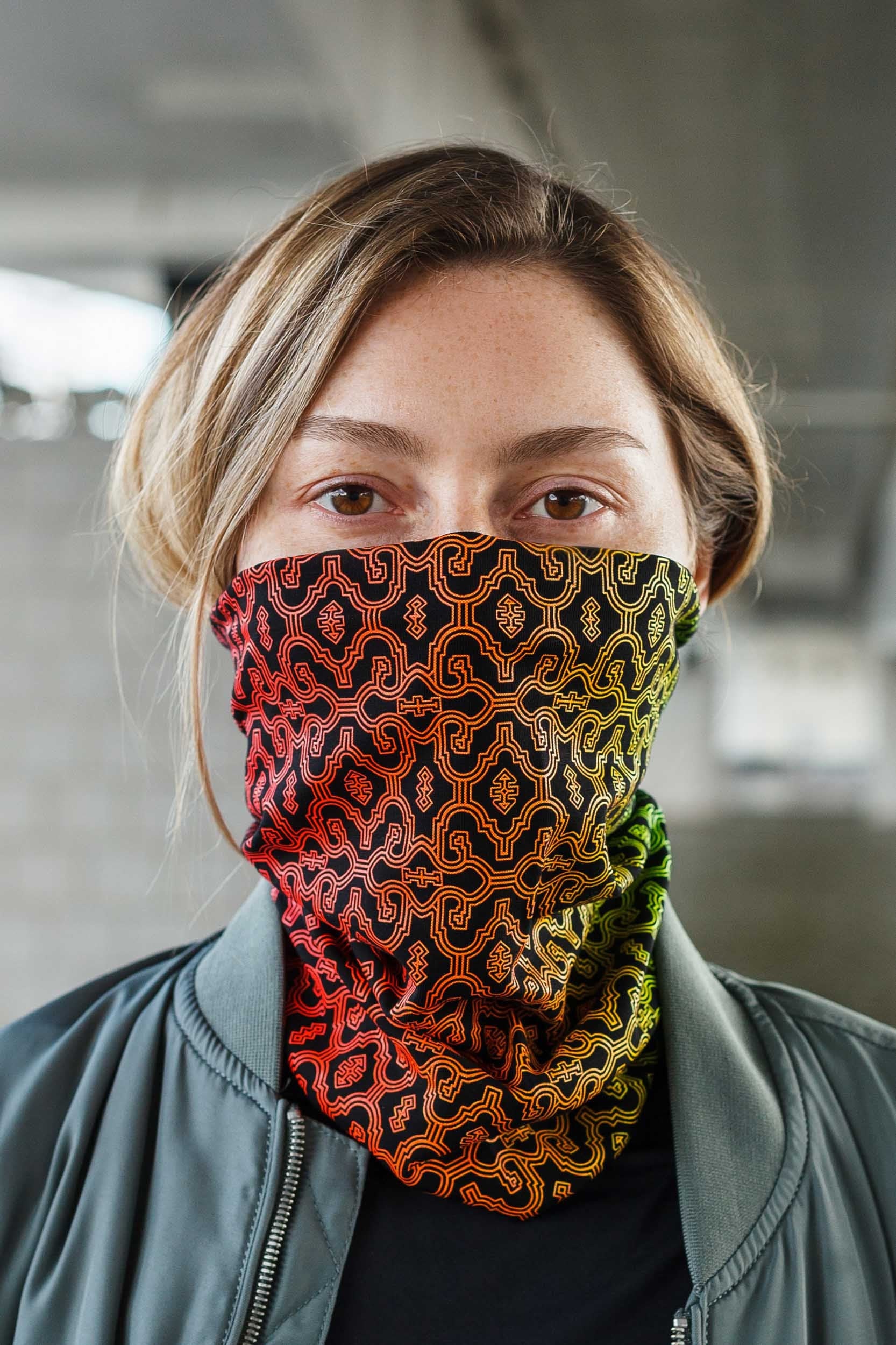 Masque nez-bouche en coton avec logo DKV pour adultes et enfants - BudoLife  - Fan Shop Deutscher Karate Verband