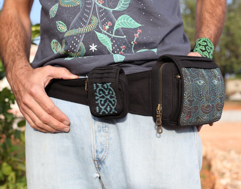 Festival Utility Belt for Men 4th DIMENSION Utility Pocket Etsy
