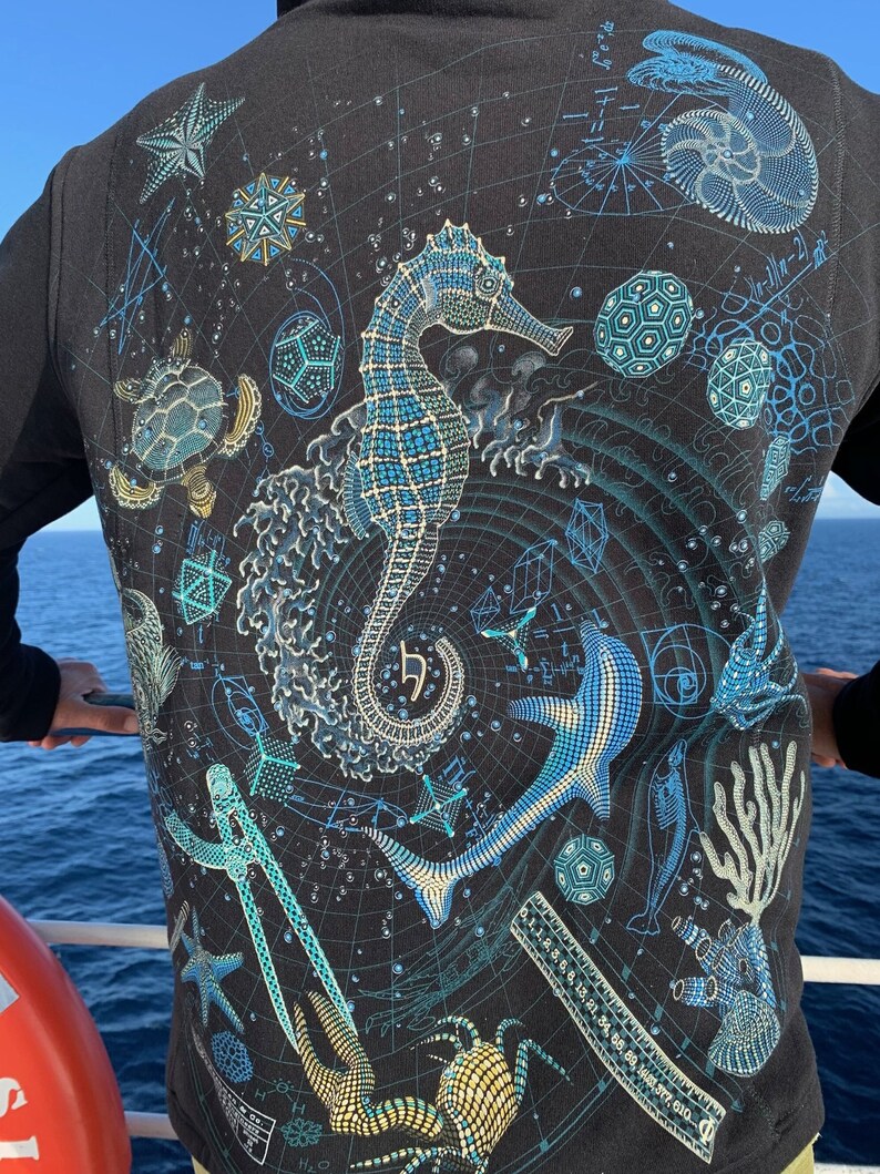 The BLUE PRINT 2 SEA Festival Hoodie Men Psychedelic Hoodie Men Mens Psy Trance Clothing Festival Hoodie. Men Jacket Zip Hoodies