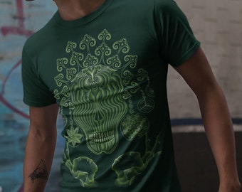 Gulgalta Made To Order Men T-Shirt - Bottle Green