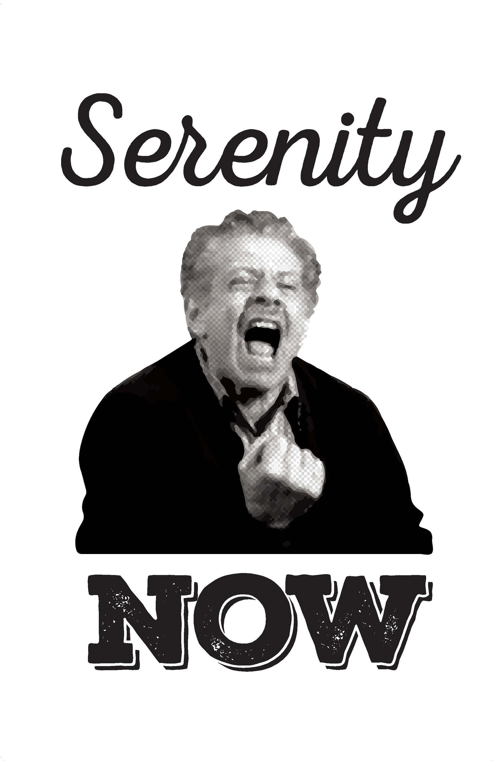 Serenity Now Seinfeld Poster Digital Download - Etsy