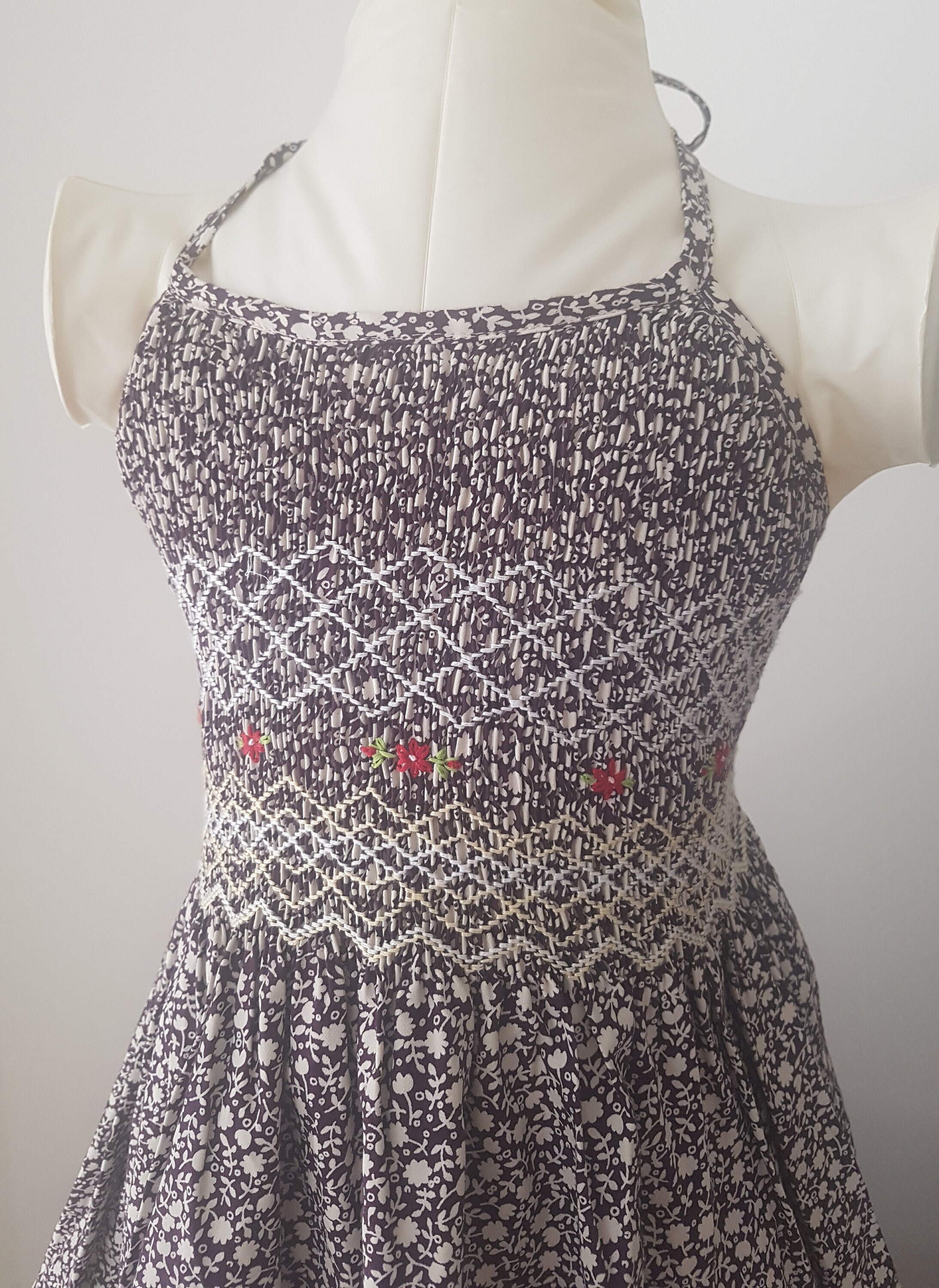 Smocked Dress – Hand Embroidered main image 0
