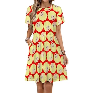 DOLLY PARTON easy breezy cool and comfy (and inexpensive!) summer dress - original illustration