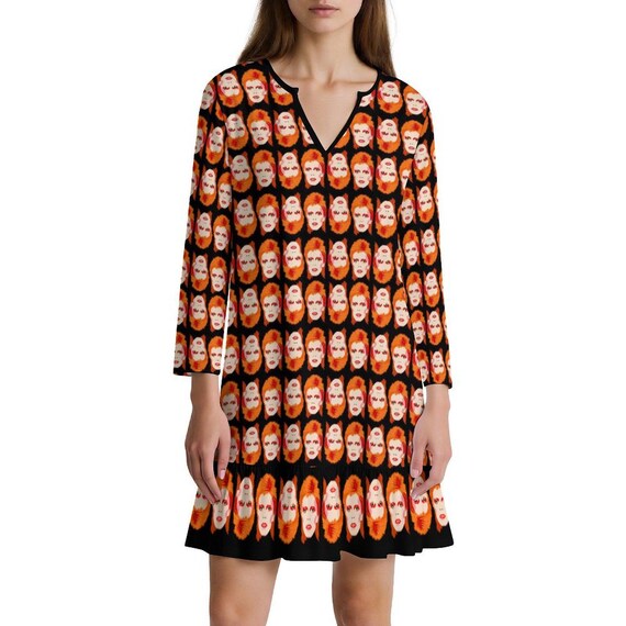 David Bowie ALLADIN SANE - Knit Fall Dress - Original Illustration - Sizes up to 5X! - Etsy New Zealand David Bowie ALLADIN SANE - Knit Fall Dress - Original Illustration - Sizes up to 5X! - Etsy New Zealand