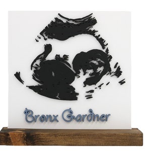 Custom 3D baby ultrasound standing sign, custom ultrasound sign, 3D ultrasound, ultrasound sign, ultrasound decor