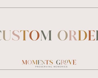 Custom order for Angee