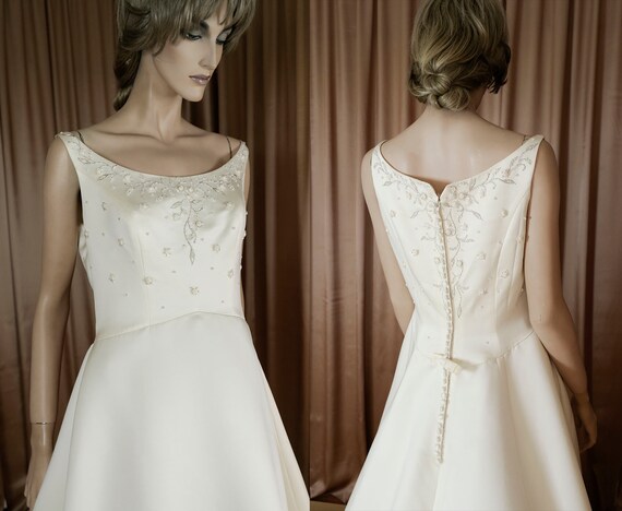 90 S Vintage Wedding Dress Wedding Dress From The Etsy