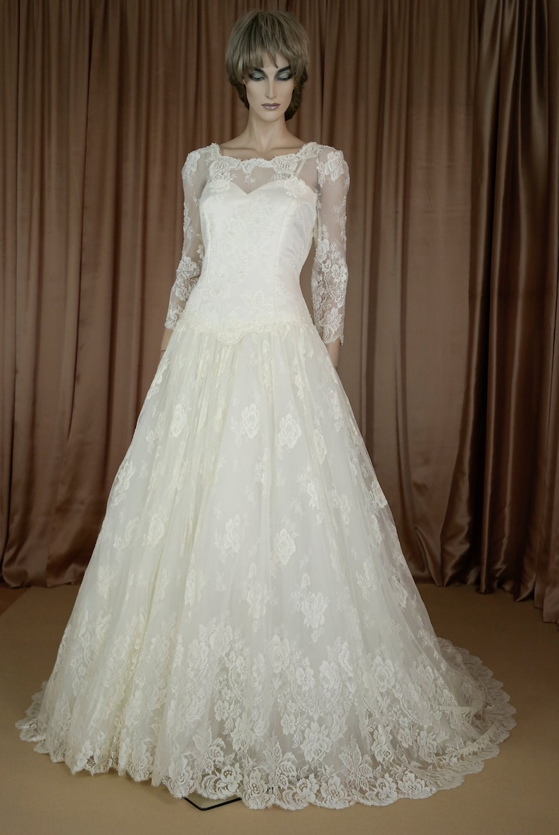 90s Wedding Dress