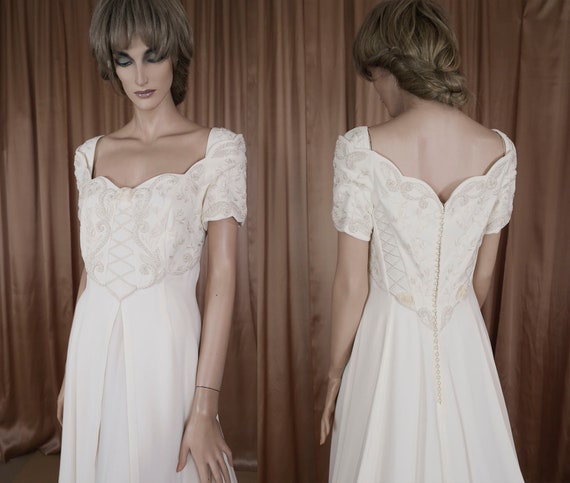 vintage wedding dresses etsy