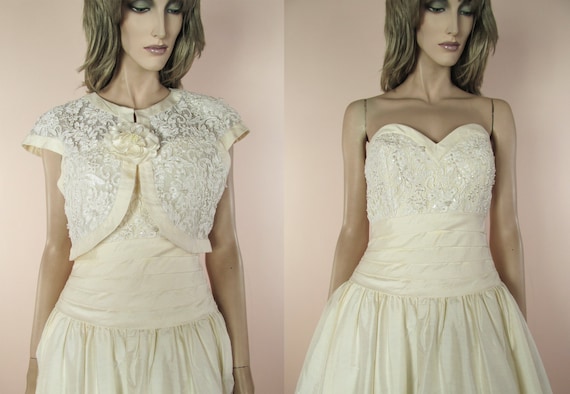 70's Vintage Wedding Dress - Elegant wedding dres… - image 1