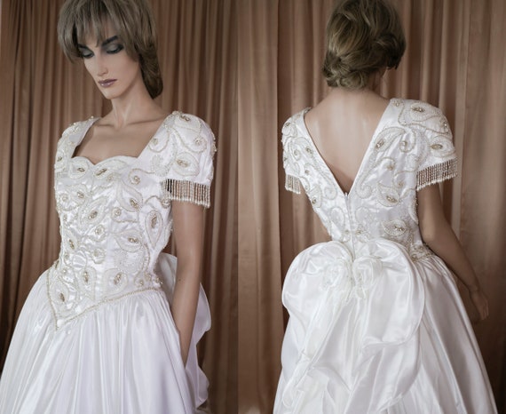 80s wedding dress styles