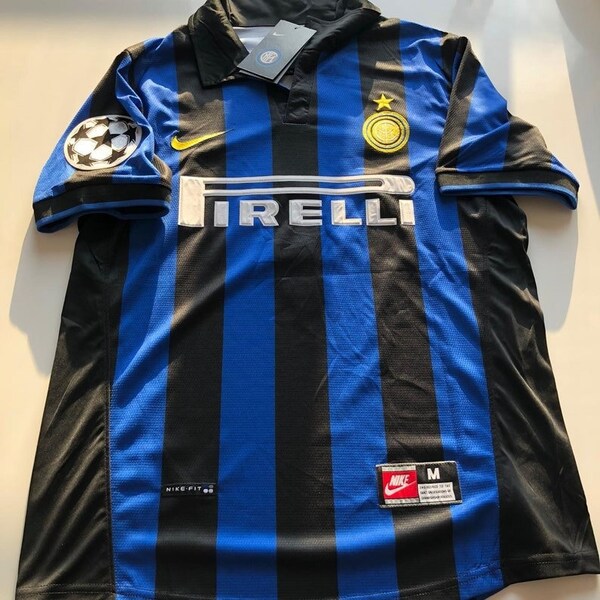 Inter Milan Ronaldo 9 Retro Football Shirt 1998